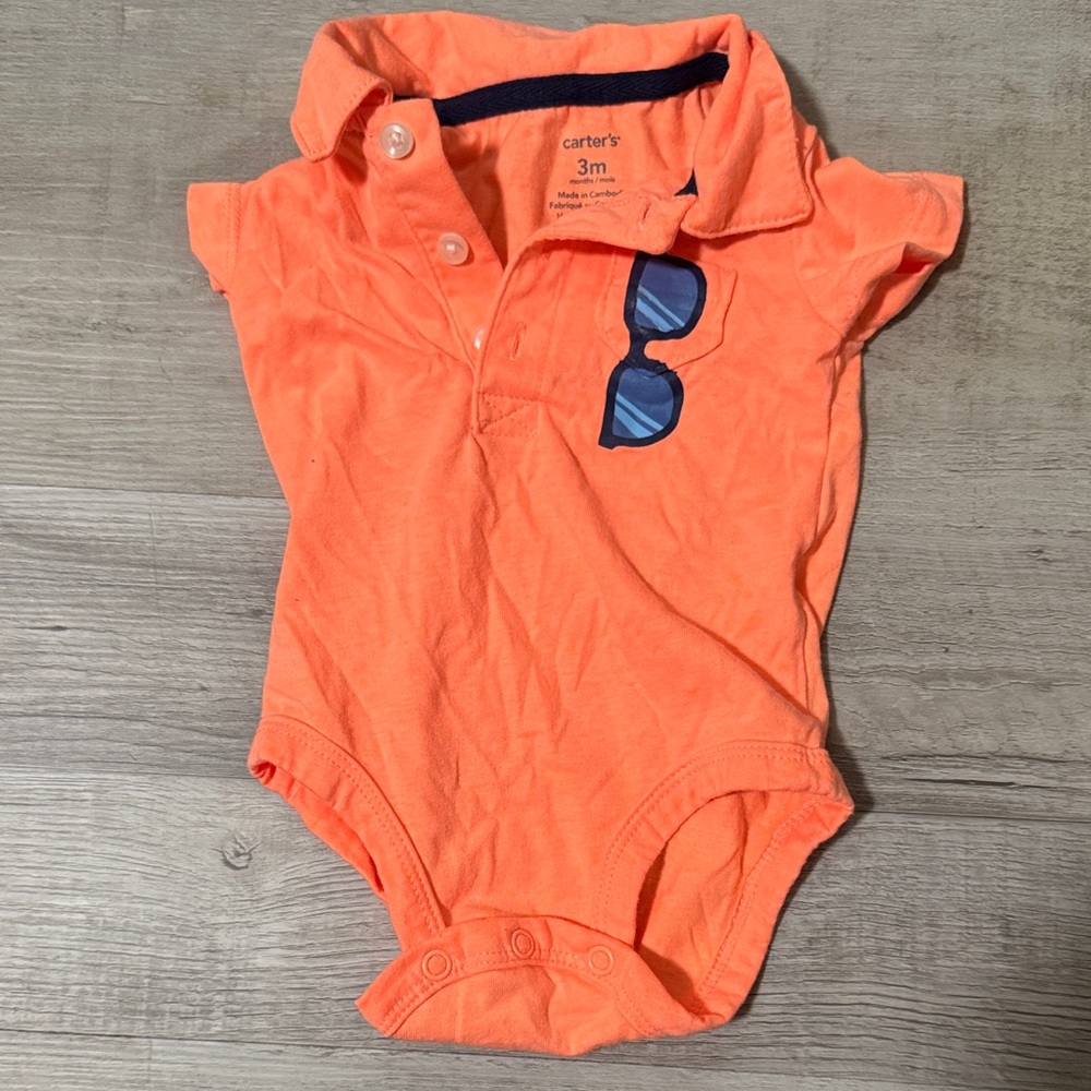 Carter's Bodysuit with Sunglasses Print